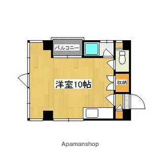 エクシード中洲【501号室】の間取り