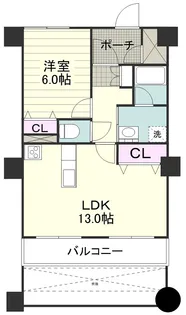 アンシャンテ・パリⅠ【0603号室】の間取り