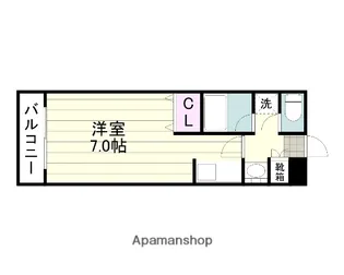 ビバリーズ21 A棟【1階】の間取り