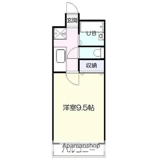 シンフォニー【1階】の間取り