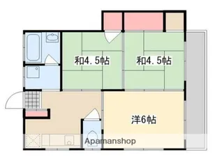 松永ビル【203号室】の間取り