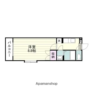 プレミール荒田【2階】の間取り