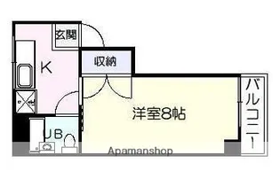 西田ATビル【302号室】の間取り