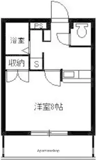 セレブ城西【1階】の間取り