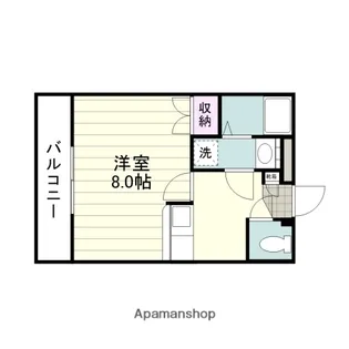 セレブ城西【3階】の間取り