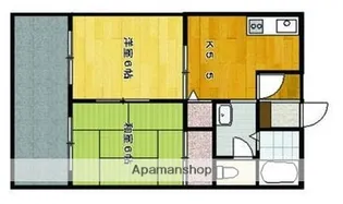 メルベーユ木元【A202号室】の間取り