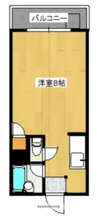 ビッグバーンズマンション下荒田【5階】の間取り