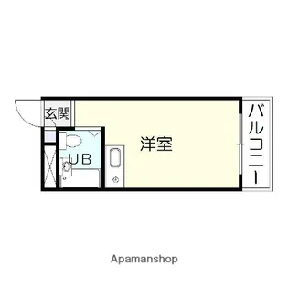 グローバル城山【310号室】の間取り
