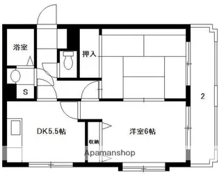 エトワール・ドゥ・エスポワール【2階】の間取り