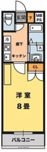 ステージルビーグラス【2階】の間取り