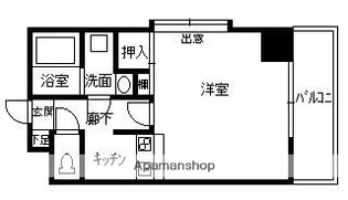 プルメリアハウス【8階】の間取り