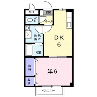 ETORNO八千代【1階】の間取り