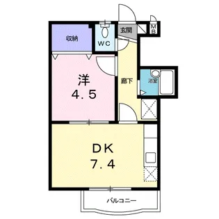グランドウール風の大地【3階】の間取り