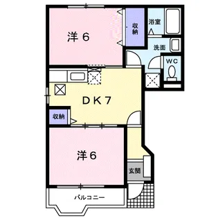 クレストール光Ⅰ【1階】の間取り