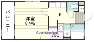 SUN GARDEN 葉月館【3階】の間取り