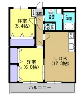 GPF【1階】の間取り