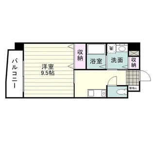 マンション大和【0303号室】の間取り