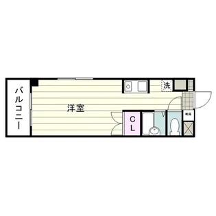 グランディ西田【0403号室】の間取り