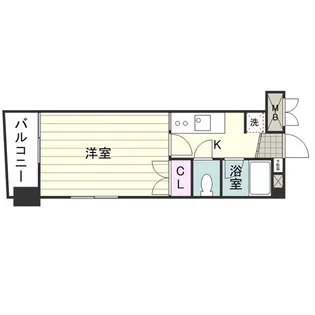 YAOKIビル【0501号室】の間取り