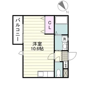 リバーサイドMK3【0205号室】の間取り