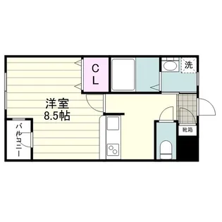 サンセールTM【0405号室】の間取り