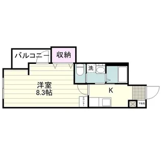 アルティベール【0201号室】の間取り