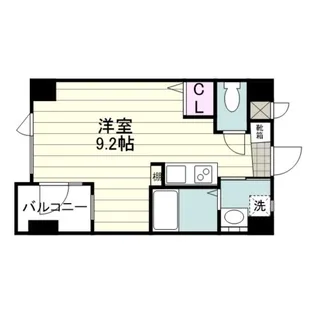 アドラシオン平之町【0602号室】の間取り