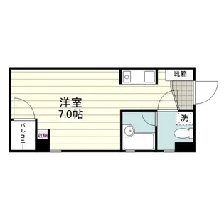 水田ビル【0305号室】の間取り