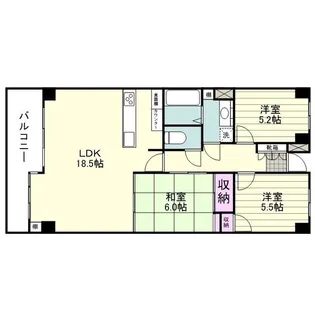 SGウイング荒田【0602号室】の間取り