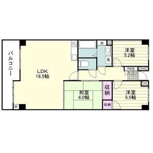 SGウイング荒田【0903号室】の間取り