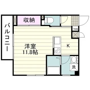 ヴァーヴェルデン【0401号室】の間取り