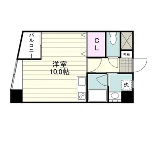 フォーチュネイト高麗【0402号室】の間取り