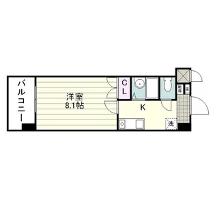 ハイライズチヅル【0205号室】の間取り