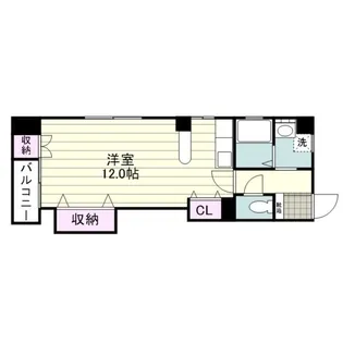 米倉ビル【0302号室】の間取り