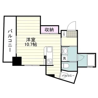 フォンス鴨池DC【0303号室】の間取り