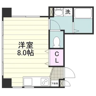 柳町MKビル2【003F号室】の間取り