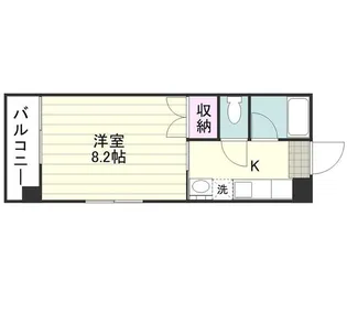 イレブン第一ビル【0301号室】の間取り