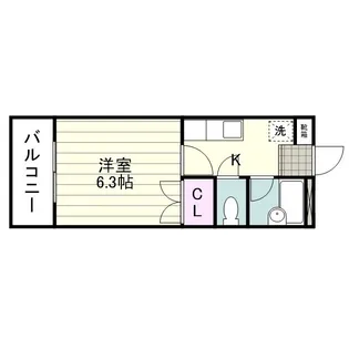 セカンドステージ1573【0202号室】の間取り