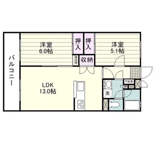 第3福島ビル【0305号室】の間取り