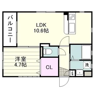 サンタホメラニ【0103号室】の間取り