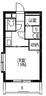 LUANA【3階】の間取り