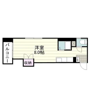 アスカビルⅠ【0505号室】の間取り