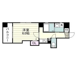 SーRESIDENCE 鴨池 PRIMO【0701号室】の間取り