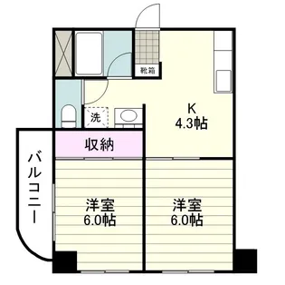 プリベール【0401号室】の間取り