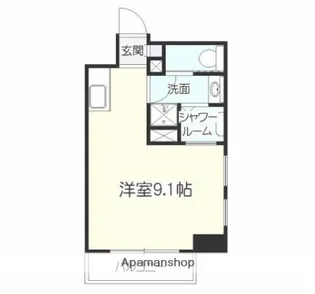 ルヴェル天保山【5階】の間取り