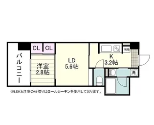 RJRプレシア郡元Ⅲ【0903号室】の間取り