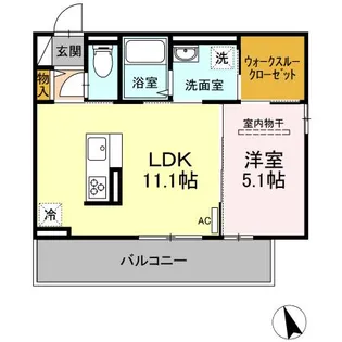 FELIZ(フェリス)【3階】の間取り