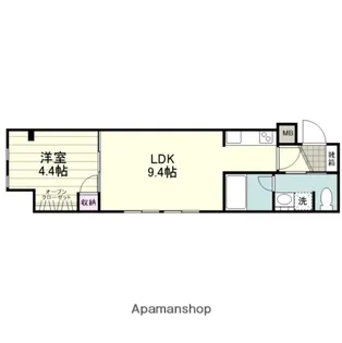 SE PLUS 西千石【1階】の間取り