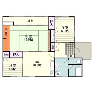 鹿児島県鹿児島市魚見町【一戸建】の間取り