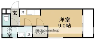 SOUTH.RAINBOW【3階】の間取り